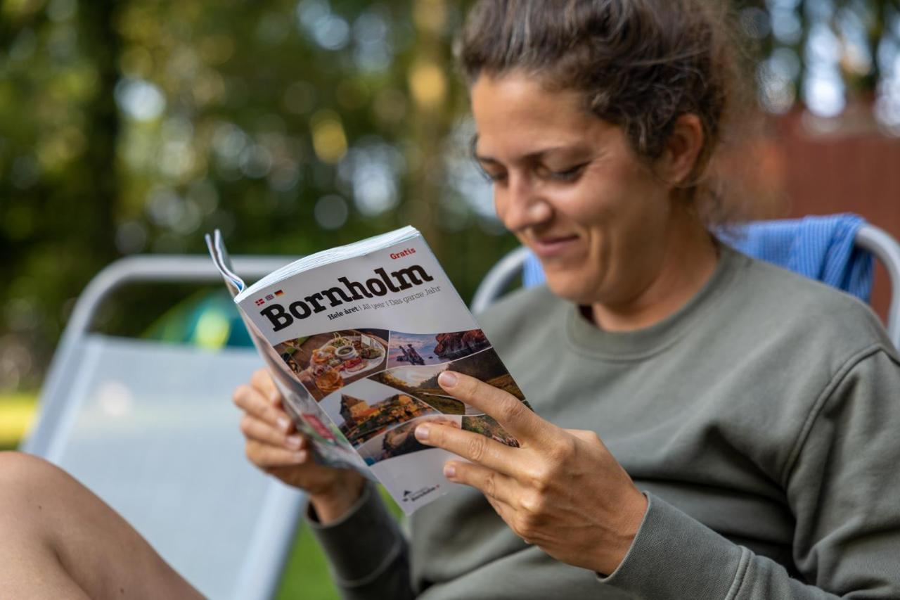 Nordskoven Strand Camping Рённе Экстерьер фото